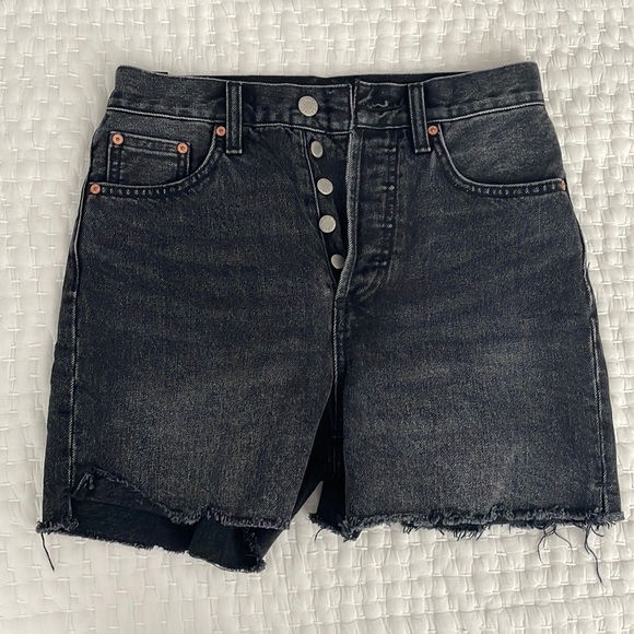 Denim Forum Yoko mid-thigh shorts - Picture 2 of 5